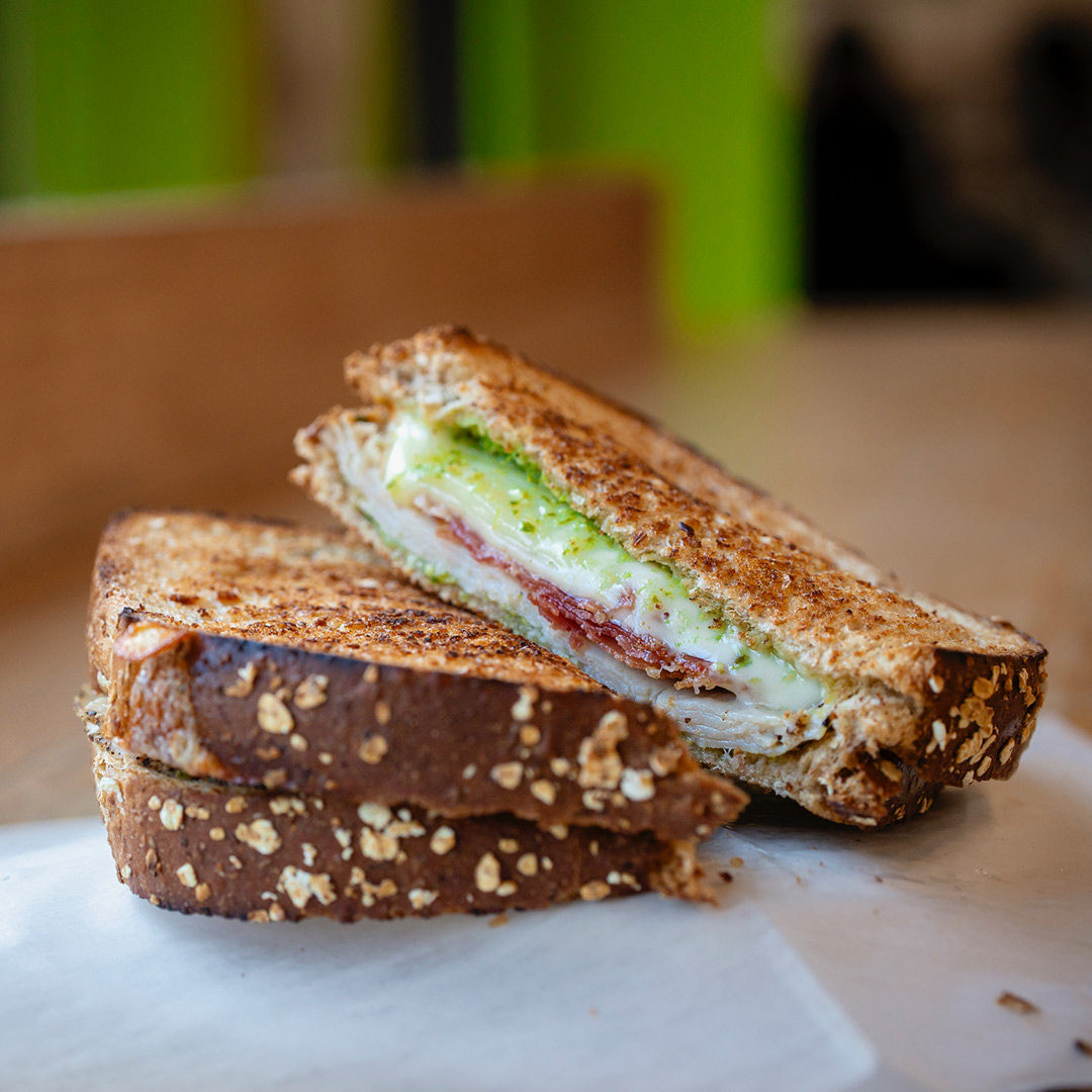 Avocado sandwich in Lexington, Kentucky.