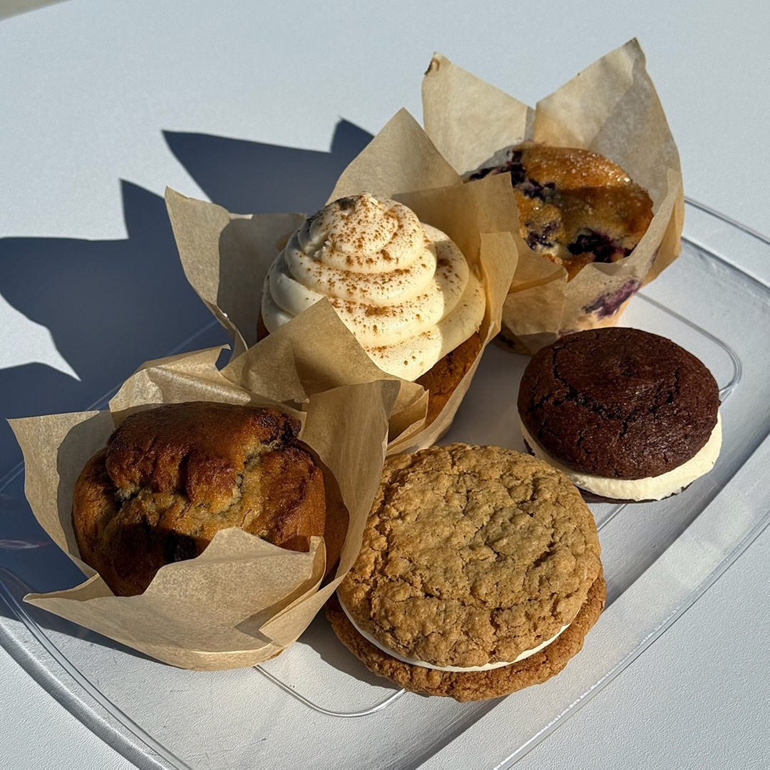 An assortment of bakery items in Louisville, Kentucky.
