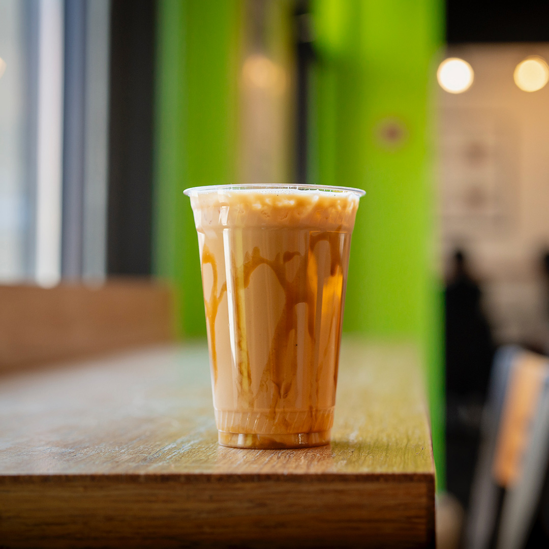 An iced drink in Lexington, Kentucky.